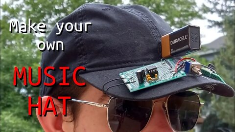 DIY Music Hat - Play music from your head