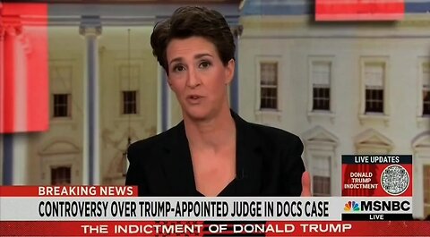 Rachel Maddow's Ridiculous Excuse For Not Airing Trump's Speech