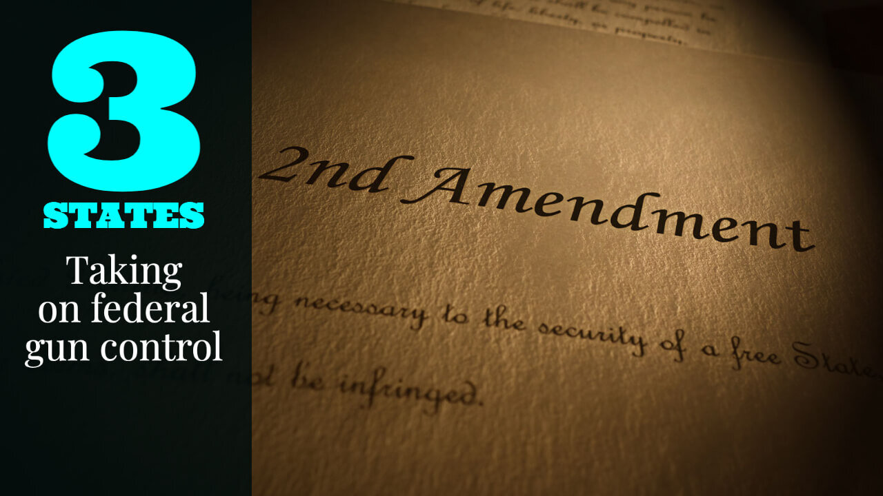 3 States Taking on Federal Gun Control