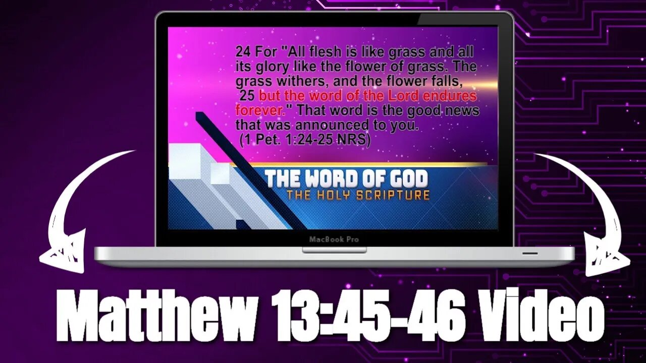 Scripture video Matthew 13 45 46