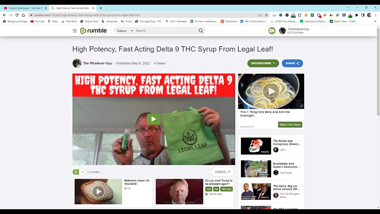 High Potency, Fast Acting Delta 9 THC Syrup From Legal Leaf!