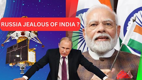 Russia is likely very jealous after India celebrates the successful landing on moon #chandrayaan3