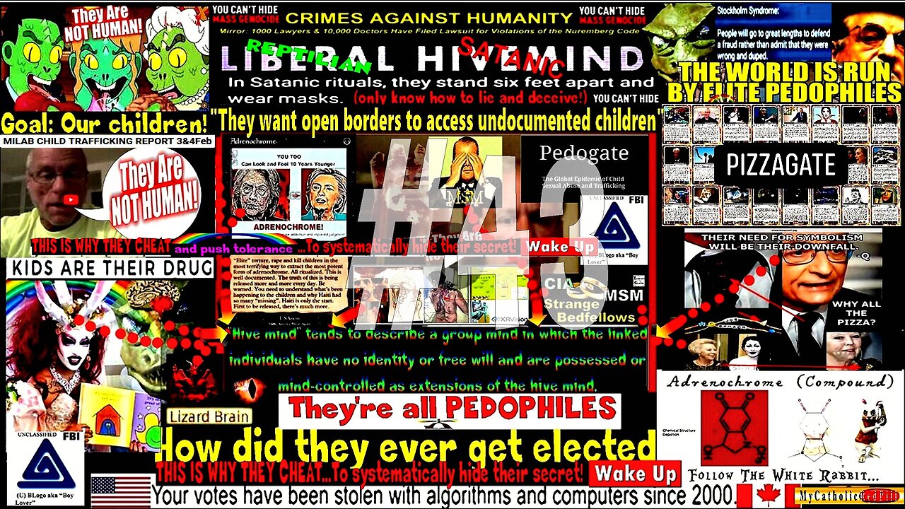 #43 – Tory Smith – MILAB CHILD TRAFFICKING REPORT 3&4Feb (Compilation RedPill version)