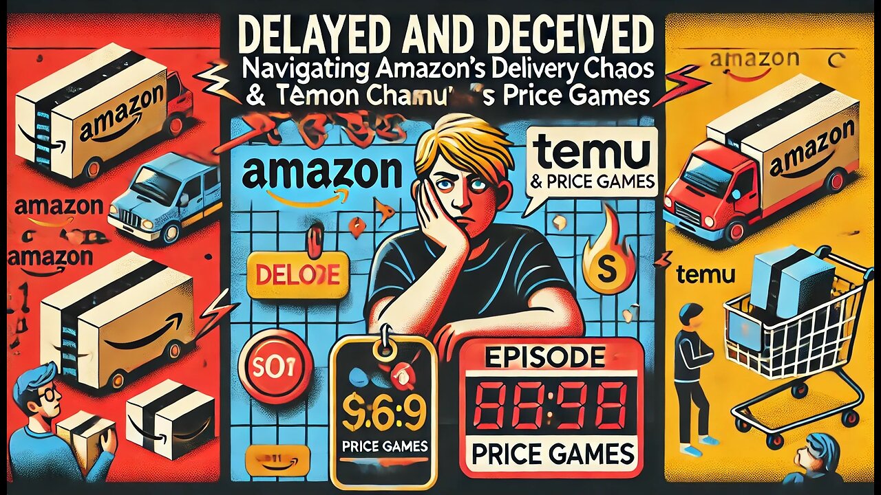 Delayed and Deceived: Navigating Amazon's Delivery Chaos & Temu's Price Games - (Episode 90)