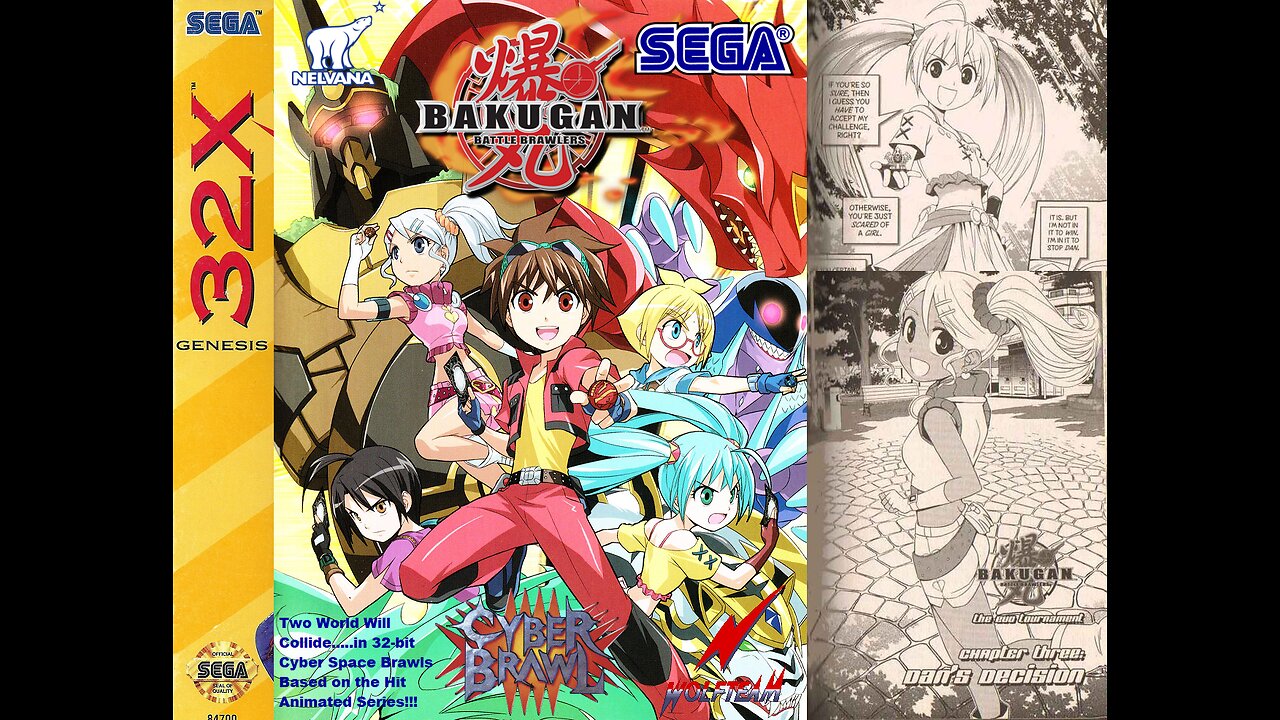 What if Bakugan Battle Brawlers was a Sega Genesis/32X Game?