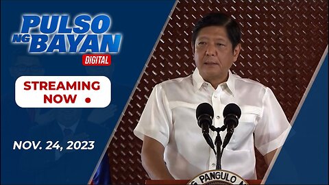 LIVE | Pulso ng Bayan with Atty Harry Roque, Admar Villando and Jade Calabroso | November 24, 2023