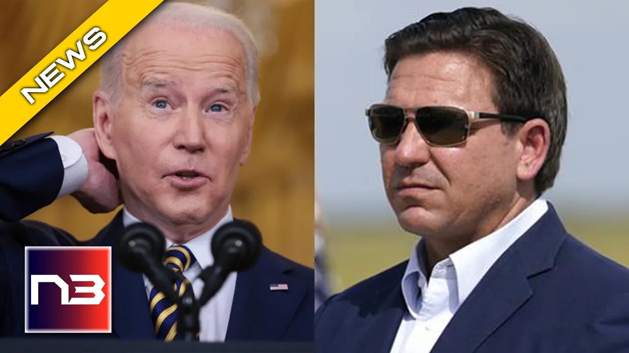 SCORCHED! Ron Desantis Takes the Heat to Biden. Watch!