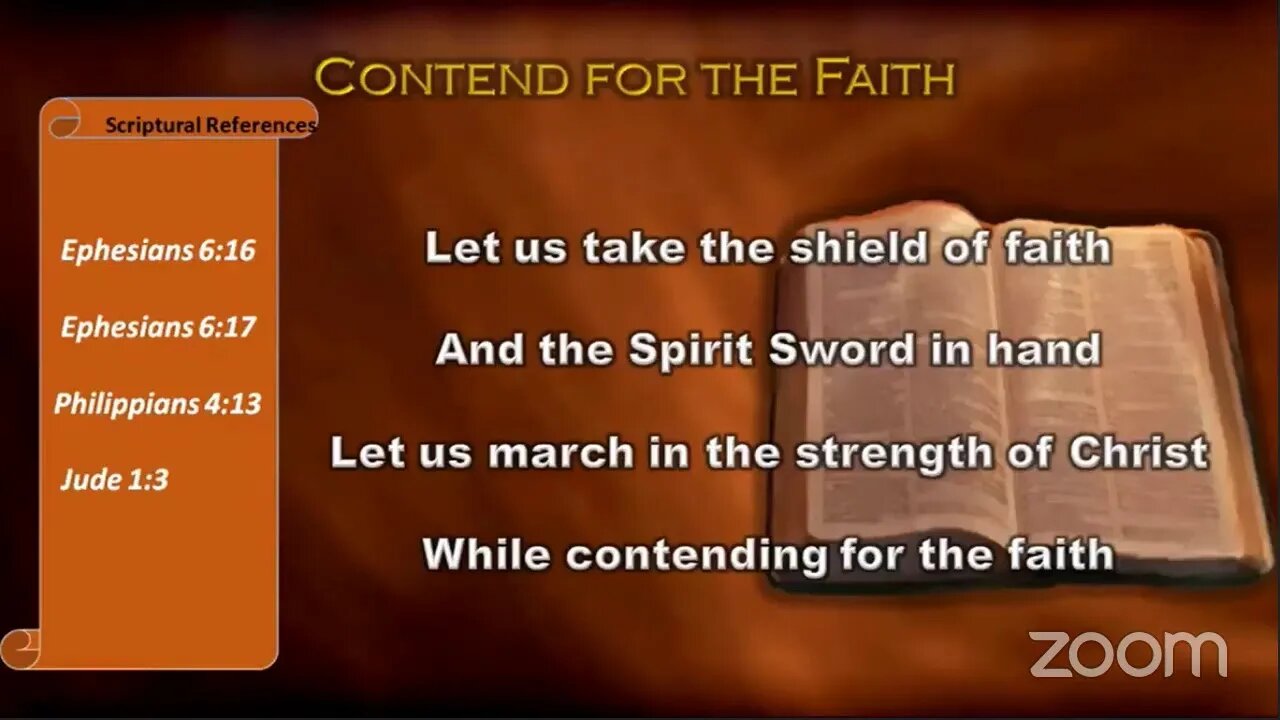 Contend For The Faith's Divine Service