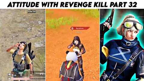 Pubg Mobile Attitude 😈 With Revenge Kill Max Pharaoh x- Suit | Part 32 | Xbot 2.0