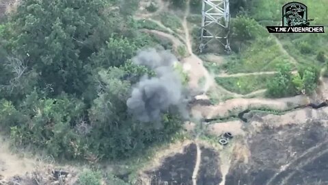 The destruction of AFU in their trenches