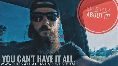 "WHAT ARE YOU WILLING TO GIVE UP!!!" - Its a real question, but maybe a bit dramatic. lets talk.....