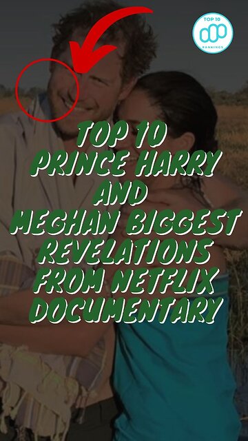 Top 10 Prince Harry and Meghan Biggest Revelations from Netflix Documentary