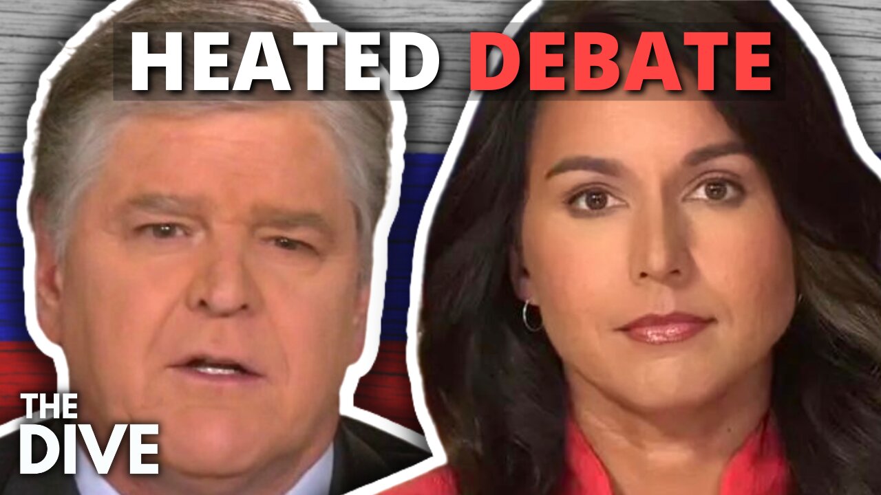 HEATED! Tulsi Gabbard DEBATES Sean Hannity on Ukraine - Russia War