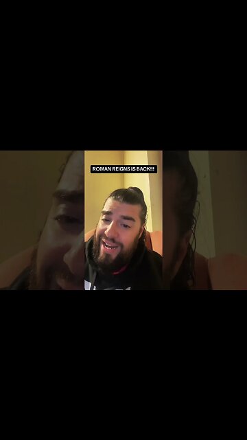 The Tribal Chief Roman Reigns is back!!