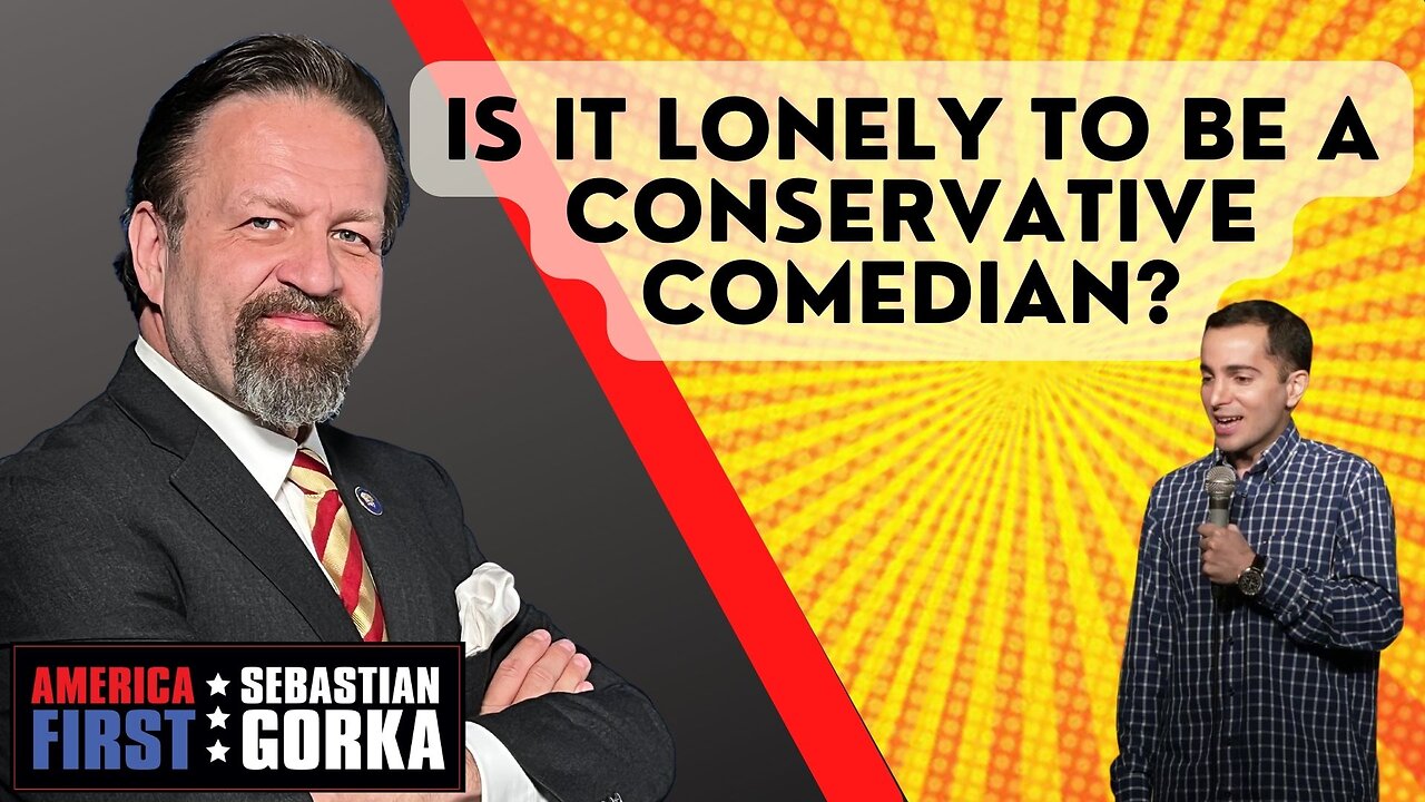 Is it lonely to be a conservative comedian? Nicholas DeSanto with Sebastian Gorka on AMERICA First