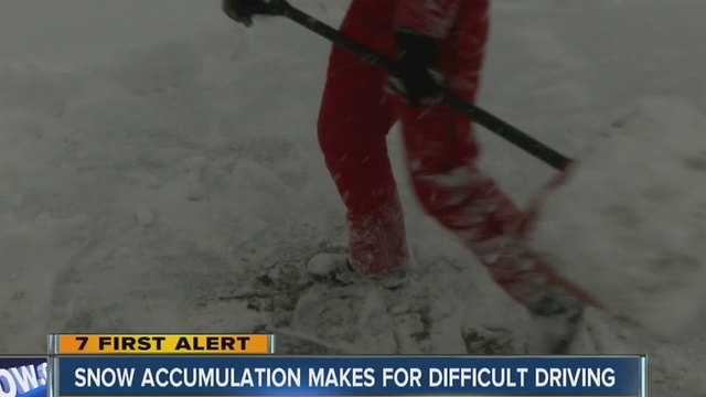 Long day of shoveling for Eden residents