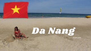 Gorgeous Đà Nẵng Beach walk in Glorious 4K GOOD MORNING VIETNAM! 🇻🇳