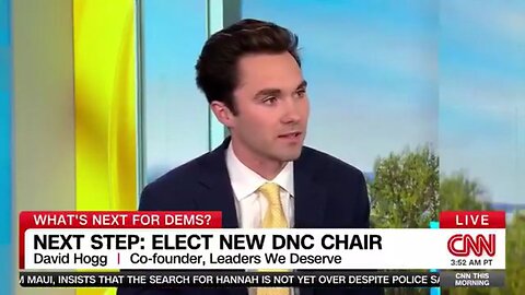 David Hogg's New DNC Leadership Quest Has MAGA Voters In Tears (Of Laughter)