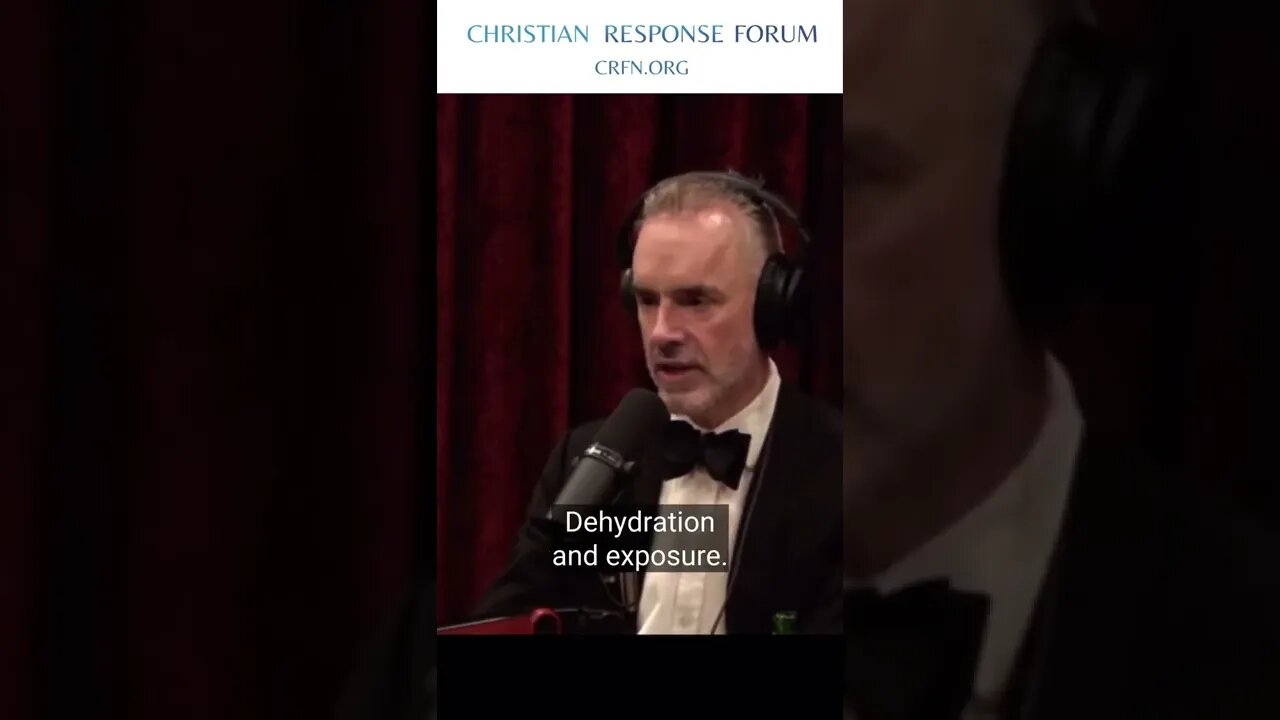 Jordan Peterson - Why The Crucifixion is So Significant - Christian Response Forum #christ #shorts