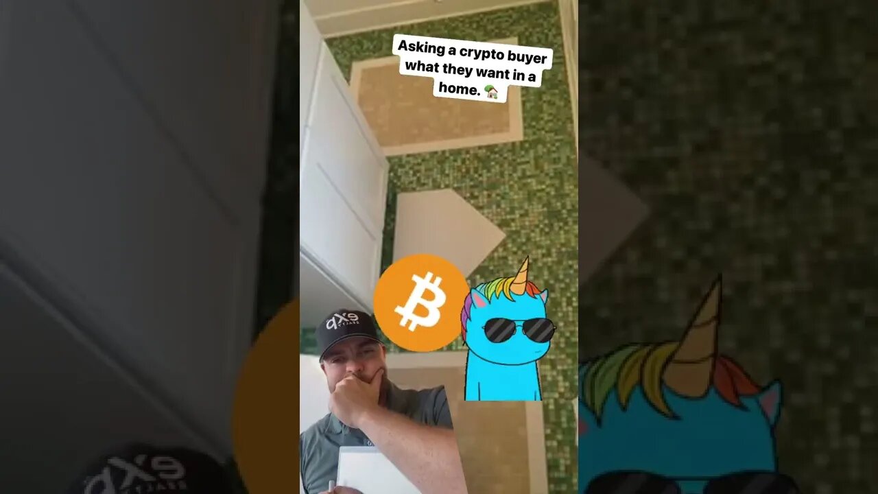 Todays Crypto holders buying real estate.