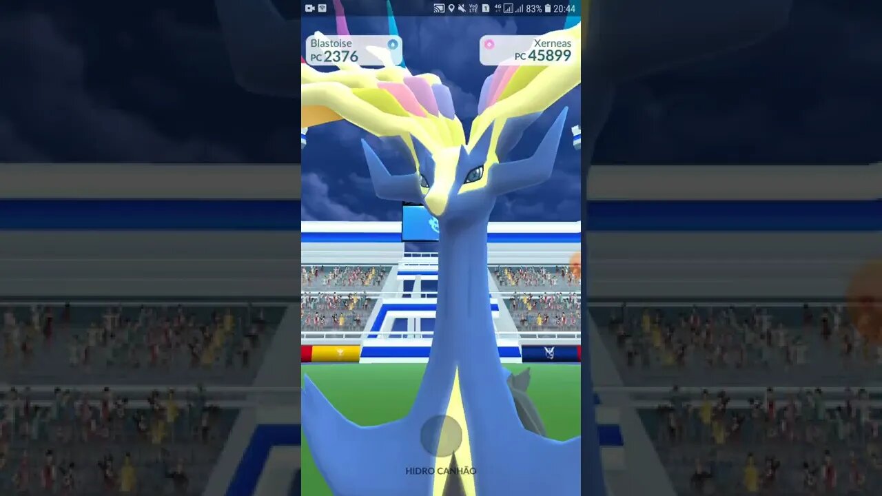 Pokémon GO - Reides de Xerneas