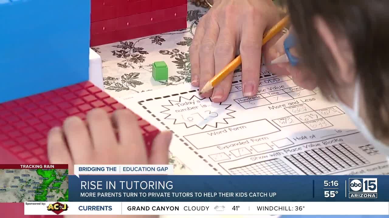 More Arizona parents turn to private tutoring following pandemic learning loss