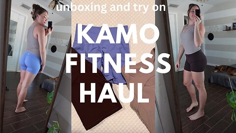 KAMO FITNESS haul and try on | New set drop