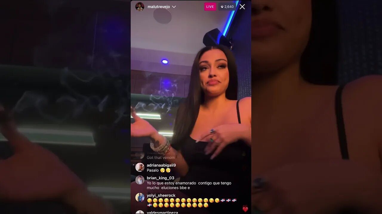 MALU TREVEJO INSTAGRAM LIVE (10/06/23)