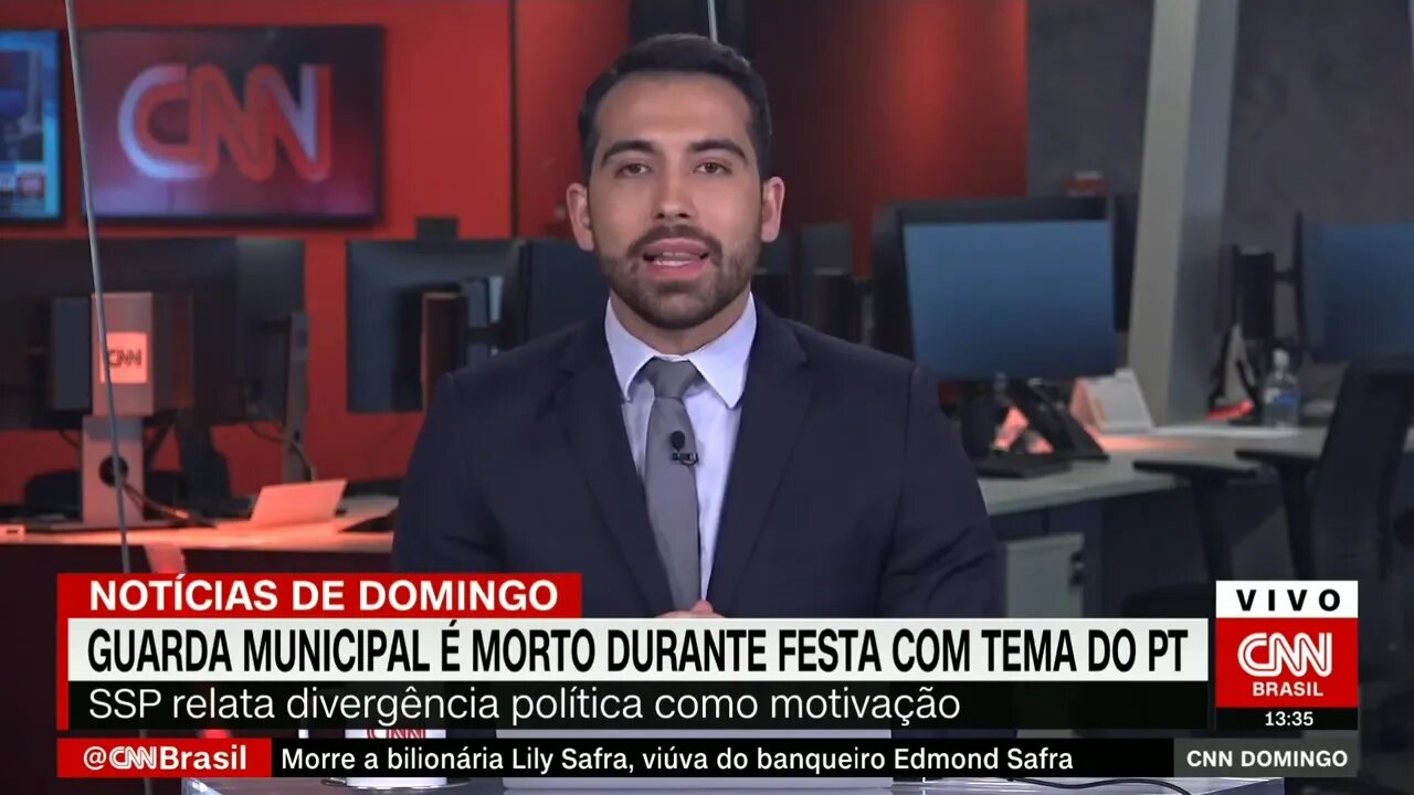 Bolsonaro mudou o Brasil, Guarda municipal é morto durante festa de aniversário com tema sobre o PT