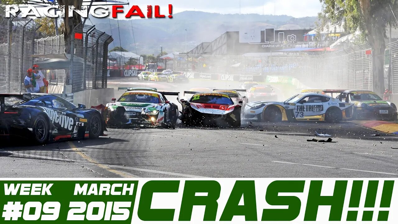 Racing and Rally Crash Compilation Week 9 March 2015