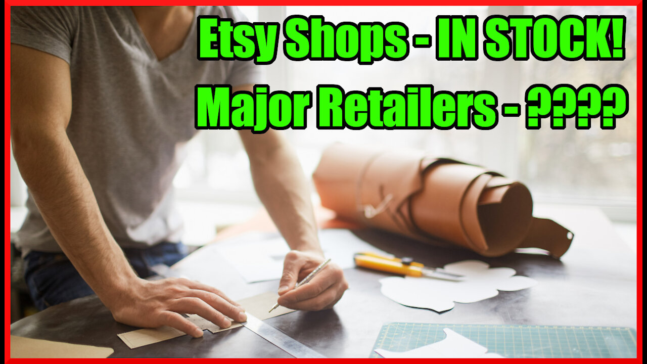 Etsy Unfazed By Supply Chain Issues - Most Shop Owners Readily Able To Supply Holiday Gifts