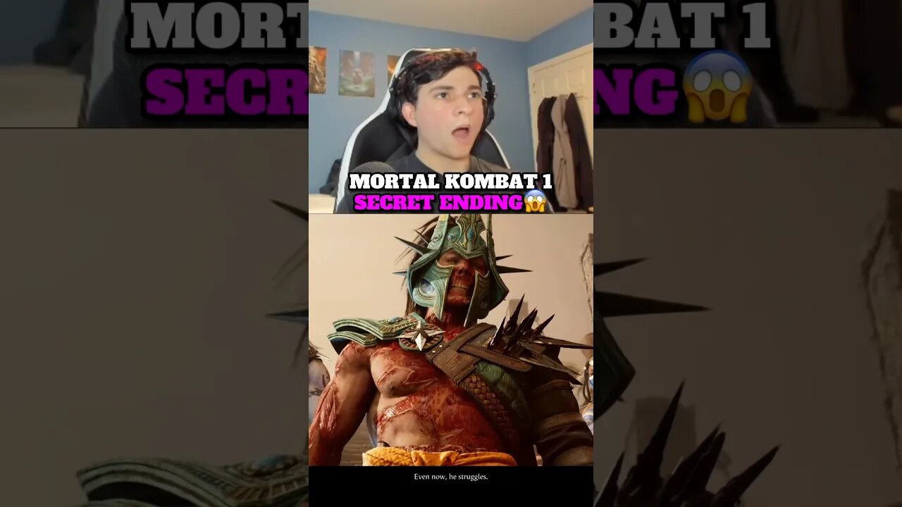 Secret Mortal Kombat 1 Ending!😱