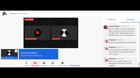 Inside Jamie Russell's Livestream on 25/01/2022 #Ben the #Impostor