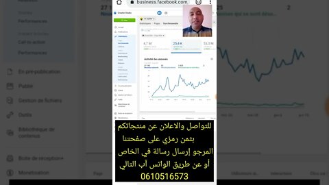 أكثر من 53 مليون مشاهدة و 25 ألف متابع على صفحتنا Ali - EgyMar ، فشكرا لكل الاخوة المغاربة ♥️🙏