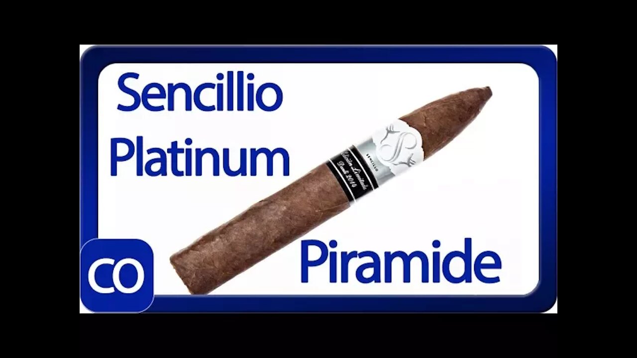 Sencillo Platinum Pirámide Cigar Review