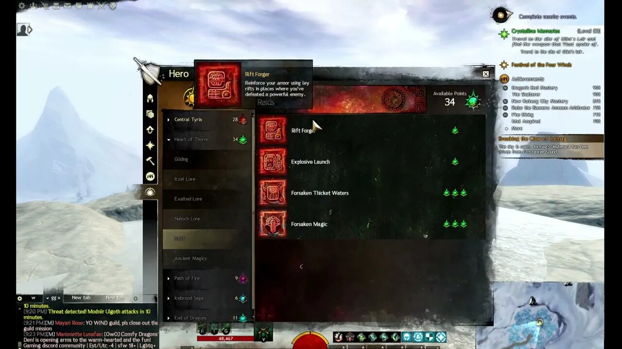 S2, EP 20 Returning to Guild Wars 2, Mastery Points