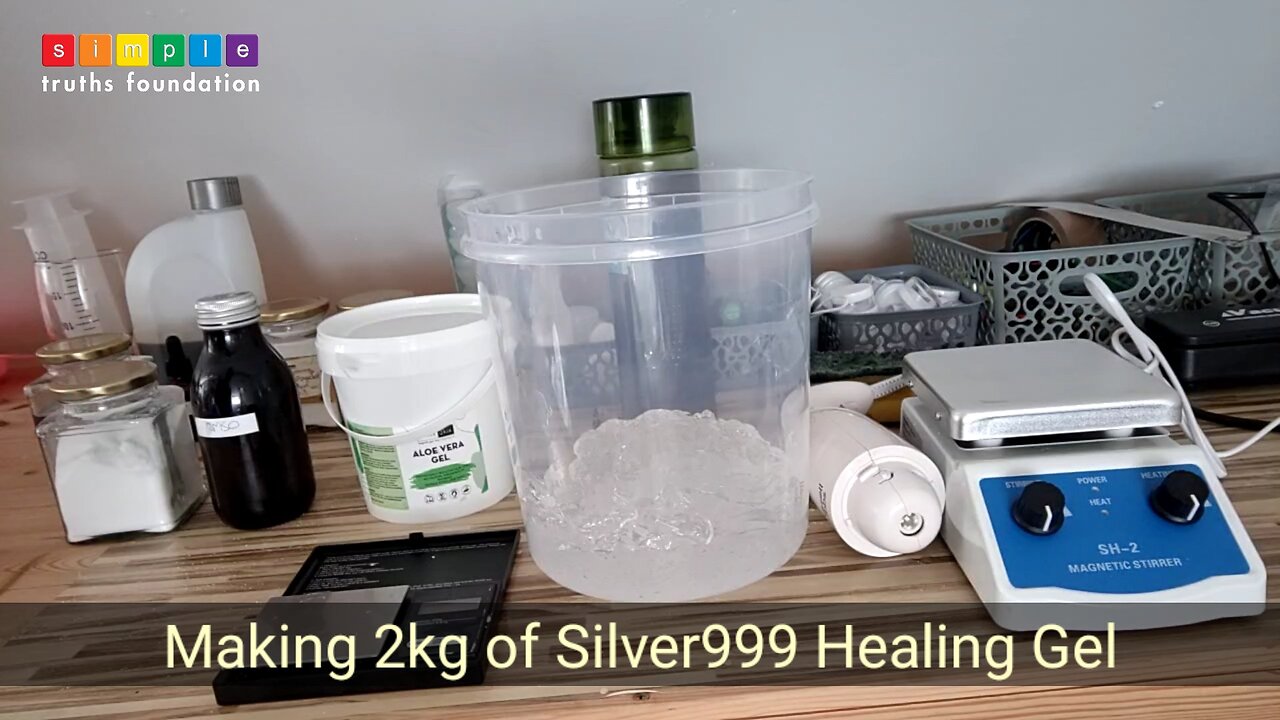 Making 2kg of Silver Suds skin treatment bars