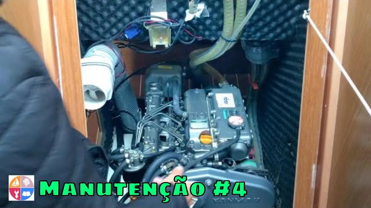 Manutenção #4 - Revisão do Motor - Sailing Around the World