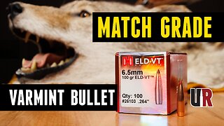 ELD-VT - 6.5mm 100gr: Precision Varmint Bullet