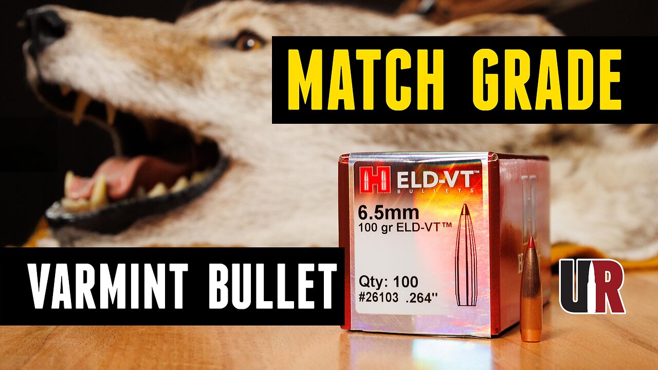 ELD-VT - 6.5mm 100gr: Precision Varmint Bullet