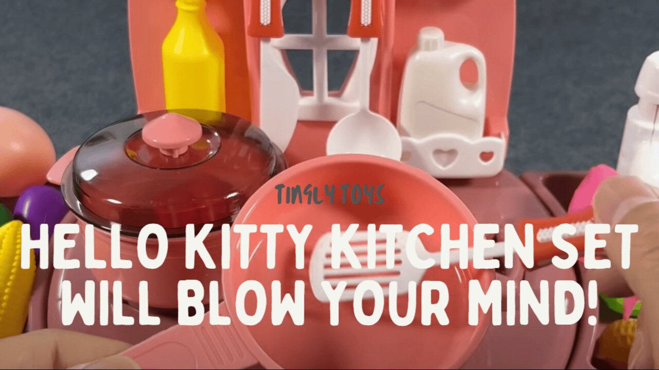 This Hello Kitty Kitchen Set Will Blow Your Mind! 😱 8 Minutes of PURE ASMR Satisfaction!