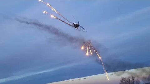 Ukraine vs Russia : elicopter in zbor atacat 🙏😳