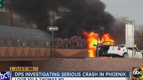 DPS: ‘Serious’ car crash in Scottsdale