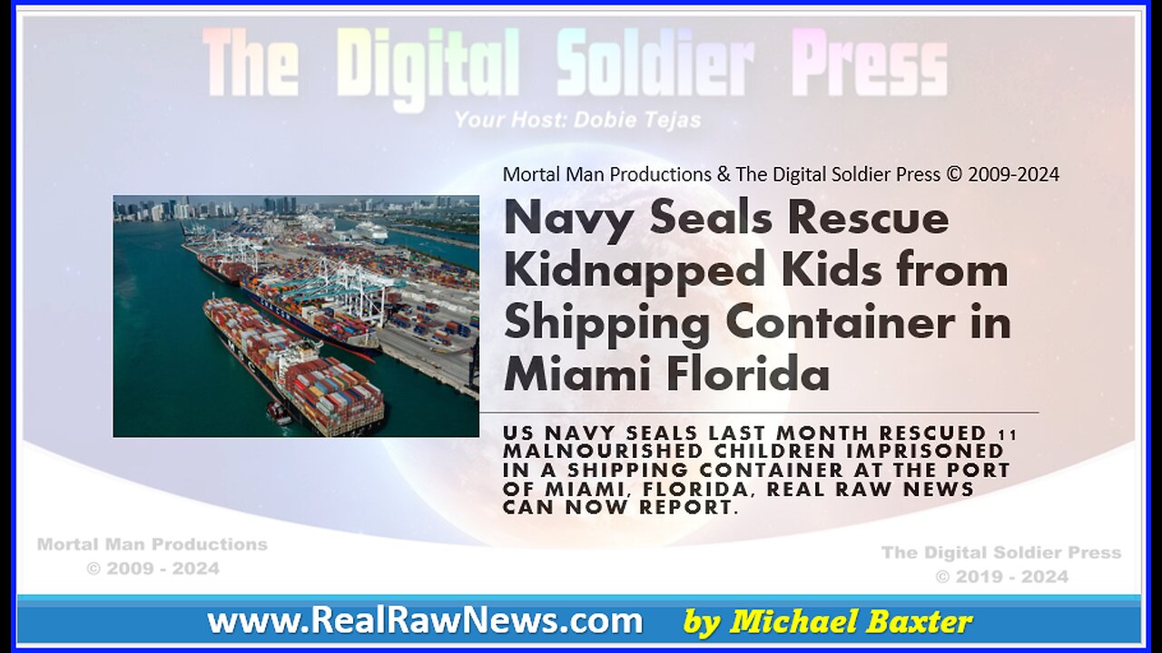 Navy Seals Rescue 11 Kidnapped Kids from Shipping Container in Miami FL