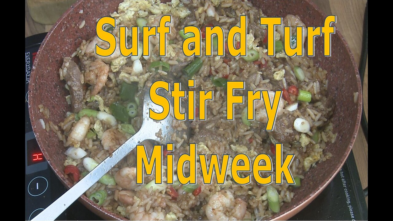 STEAK AND KING PRAWN NOOOO ITS ONLY TUESDAY ....surf and turf MIDWEEK,