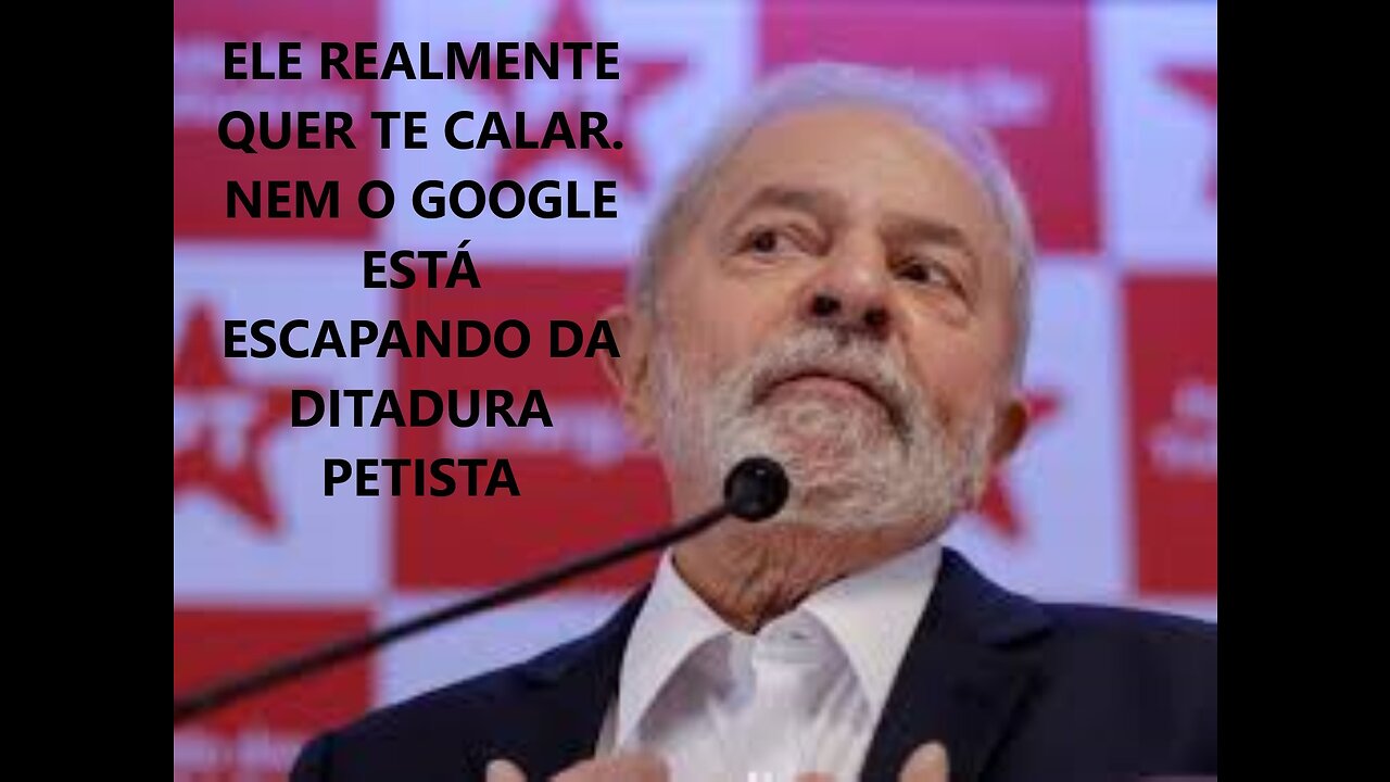 EM NOME DA CENSURA POLÍTICA, O PT QUER ORDENAR AO GOOGLE QUE NÃO VINCULE LULA À CORRUPÇÃO