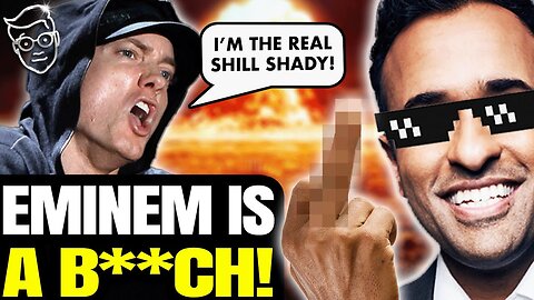 VIVEK BREAKS EMINEM! RAPPER LITERALLY SHAKING, BREAKS DOWN IN TEARS OVER VIVEK RAPPING HIS SONG 😂🎤