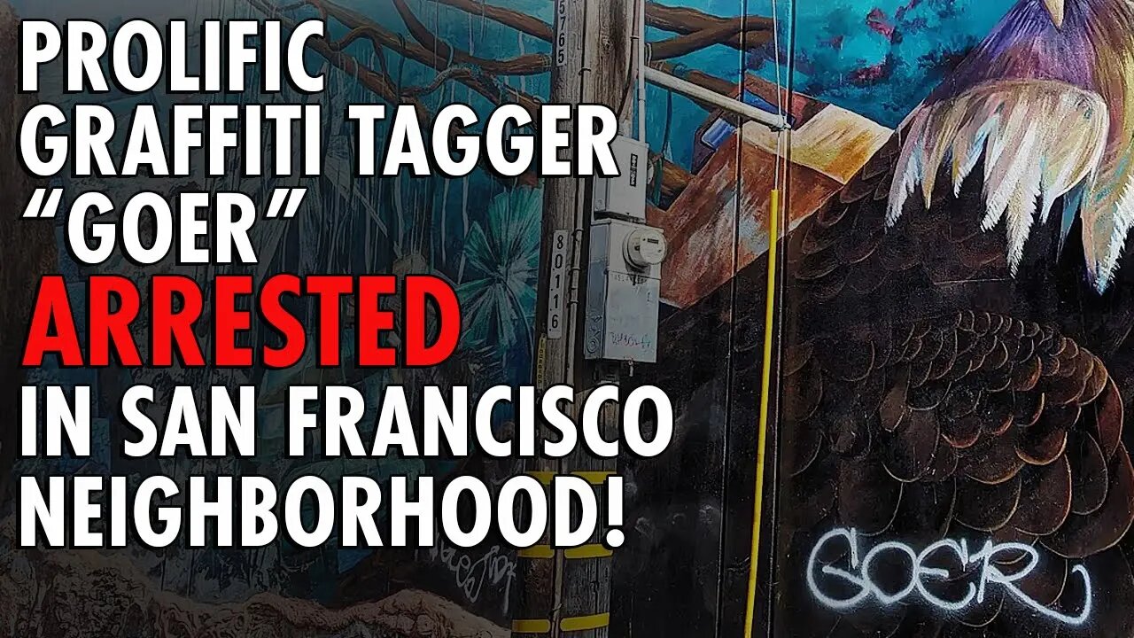 Infamous Graffiti "Kingpin" Arrested in San Francisco Held on $90K Bail