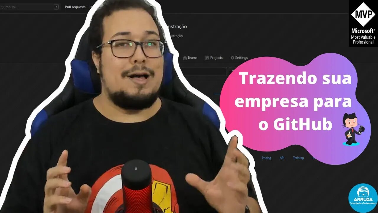 👉 🏬 Trazendo sua empresa para o GitHub | Curso GitHub