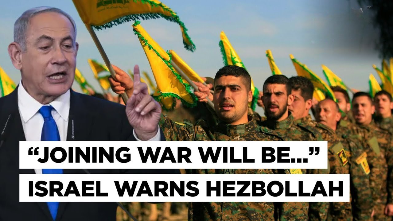 Israel Bombs Gaza Market, Warns Hezbollah Amid “Double Battle” US Waging Proxy War Iran Hamas